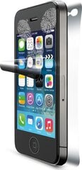 Näyttökalvo Ultra + takakalvo Cellular iPhone 4 / 4S hinta ja tiedot | Näytönsuojakalvot ja -lasit | hobbyhall.fi