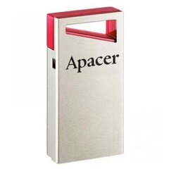 Muistitikku Apacer USB 2.0, 16 GB, AH112, hopea / punainen hinta ja tiedot | Apacer Kovalevyt ja muistitikut | hobbyhall.fi