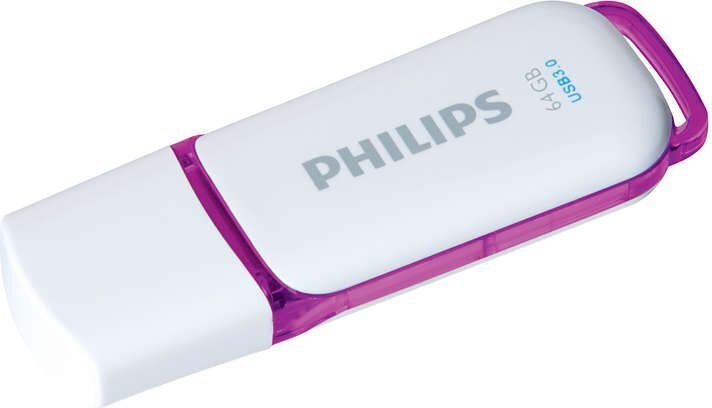 USB-salama Philips 64 Gt 3.0 Drive Snow Edition hinta ja tiedot | Muistitikut | hobbyhall.fi