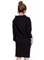 Naisten mekko BE B032, musta. hinta ja tiedot | Mekot | hobbyhall.fi