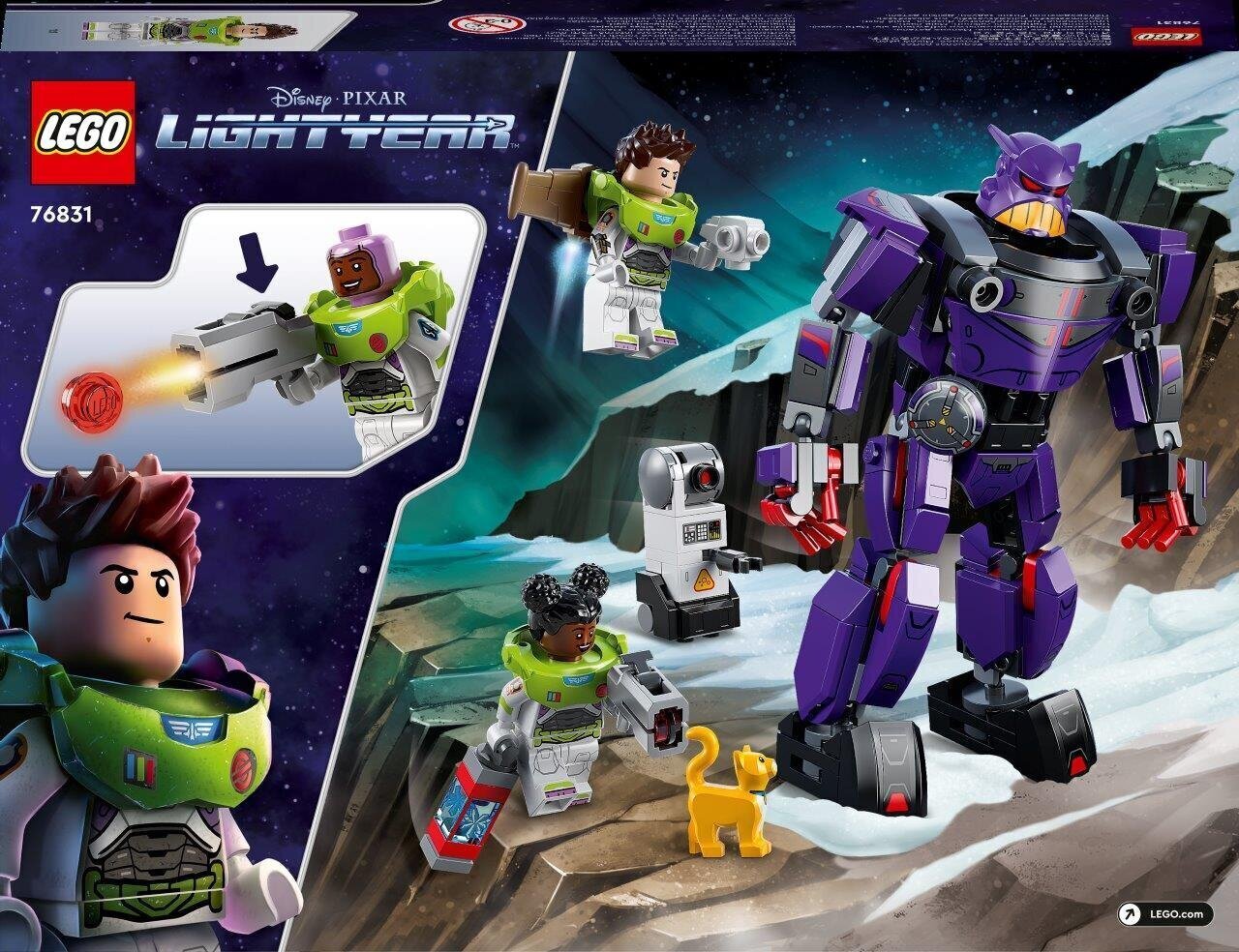 76831 LEGO® Lightyear Zurgin taistelu hinta ja tiedot | LEGOT ja rakennuslelut | hobbyhall.fi