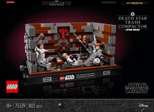 75339 LEGO® Star Wars™ Death Star™ Kuolemantähden jätepuristin ‑dioraama hinta ja tiedot | LEGOT ja rakennuslelut | hobbyhall.fi