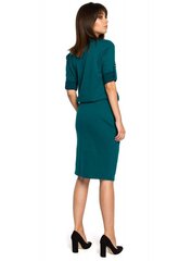Naisten mekko BE B056, vihreä, hinta ja tiedot | Mekot | hobbyhall.fi