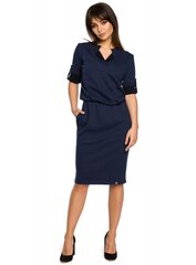 Naisten mekko BE B056, sininen, hinta ja tiedot | Mekot | hobbyhall.fi