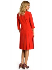 Naisten mekko MOE M336, punainen, hinta ja tiedot | Mekot | hobbyhall.fi