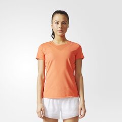 Naisten T-paita Adidas Feminine Tee W BR9840, oranssi. hinta ja tiedot | Adidas Muoti | hobbyhall.fi