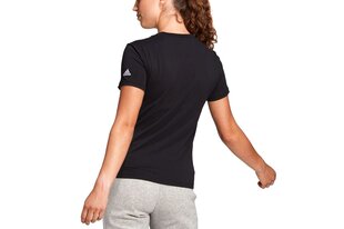 Naisten lyhythihainen T paita Adidas W LIN T GL0769 Musta hinta ja tiedot | Naisten T-paidat | hobbyhall.fi