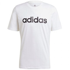 Miesten T-paita Adidas Essentials M GL0058, valkoinen. hinta ja tiedot | Miesten urheiluvaatteet | hobbyhall.fi