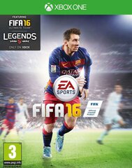 FIFA 16, Xbox ONE hinta ja tiedot | Electronic Arts Tietokoneet ja pelaaminen | hobbyhall.fi