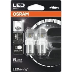 Led lamppu Osram, P21/5W, 4052899367975 hinta ja tiedot | Polttimot | hobbyhall.fi