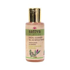 Kasvojen puhdistusaine santelipuulla ja kurkumalla Santelipuu, Sattva Ayurveda, 100 ml hinta ja tiedot | Sattva Ayurveda Kasvojenhoitotuotteet | hobbyhall.fi