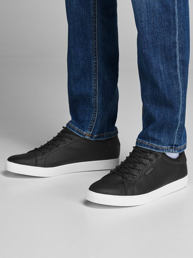 JACK &JONES miesten vapaa-ajan kengät Trent 12150724*01, musta hinta ja tiedot | Miesten urheilu- ja vapaa-ajan kengät | hobbyhall.fi