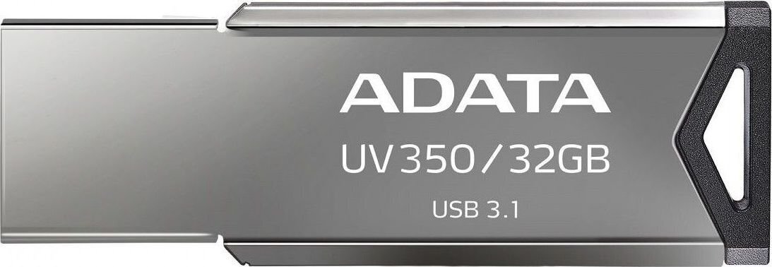 ADATA UV350 32 GB, USB 3.1, Silver hinta ja tiedot | Muistitikut | hobbyhall.fi