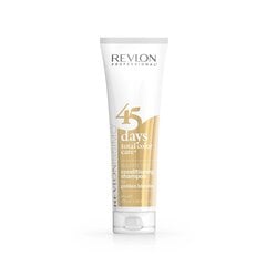 Revlon Revlonissimo 45 Days Shampoo ja balsami 2in1 vaaleille hiuksille 275 ml hinta ja tiedot | Shampoot | hobbyhall.fi