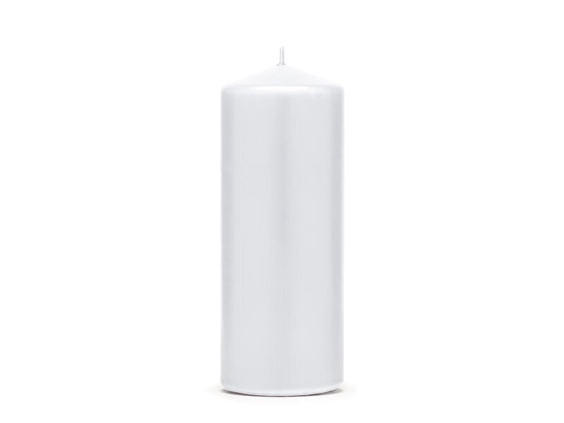 Kynttilät, valkoinen, 15x6 cm, palaa jopa 30 tuntia, 1 pakkaus / 6 kpl hinta ja tiedot | Kynttilät ja kynttilänjalat | hobbyhall.fi