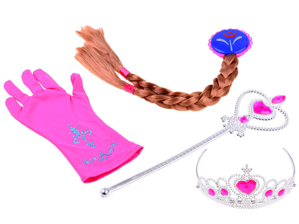 Prinsessa upealla korusetillä Princess Adornment, pinkki hinta ja tiedot | Naamiaisasut | hobbyhall.fi