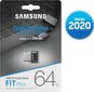 MEMORY DRIVE FLASH USB3.1 64GB/FIT PLUS MUF-64AB/APC SAMSUNG hinta ja tiedot | Muistitikut | hobbyhall.fi