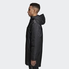 Adidas Core 18 miesten takki, STD JKT M CE9057, musta hinta ja tiedot | Miesten ulkoilutakit | hobbyhall.fi