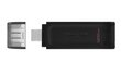 KINGSTON 128GB USB-C 3.2 Gen 1 DT 70 muistitikku hinta ja tiedot | Muistitikut | hobbyhall.fi