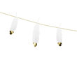 Juhlakoriste Feathers White 1,6 m hinta ja tiedot | Juhlakoristeet | hobbyhall.fi