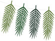 Juhlakoriste Aloha Tropical Leaves, 1,25 m (1 kpl) hinta ja tiedot | Juhlakoristeet | hobbyhall.fi