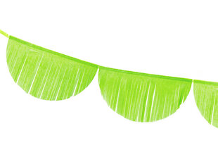 Juhlakoriste Fringe Green Apple 32 cm x 3 m (1 laatikko / 50 kpl) hinta ja tiedot | Juhlakoristeet | hobbyhall.fi