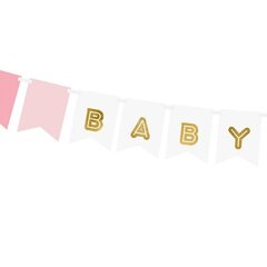 Juhlakoriste Baby Girl Mix, 15x175 cm, 1 kpl / 1 kpl hinta ja tiedot | Juhlakoristeet | hobbyhall.fi