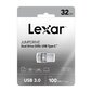 Lexar Flash Drive JumpDrive 32 GB, USB 3.0, Sliver, USB Type-C hinta ja tiedot | Muistitikut | hobbyhall.fi