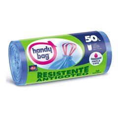 Jätesäkit Handy Bag, (10 x 50 L) hinta ja tiedot | Roskapussit | hobbyhall.fi