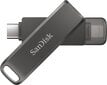 USB 3.2 Gen 1 muistitikku 128GB SanDisk iXpand : SDIX70N-128G-GN6NE hinta ja tiedot | Muistitikut | hobbyhall.fi