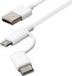 Xiaomi SJX01ZM, Micro USB - Type C, 30 cm hinta ja tiedot | Puhelinkaapelit | hobbyhall.fi