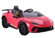 Sähköauto Lamborghini Huracan, punainen hinta ja tiedot | Lasten sähköautot | hobbyhall.fi