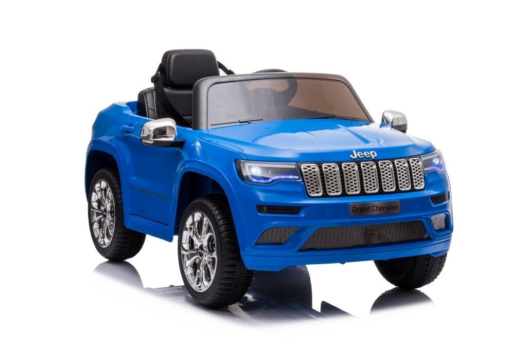 Yksipaikkainen sähköauto Jeep Grand Cherokee, sininen hinta ja tiedot | Lasten sähköautot | hobbyhall.fi