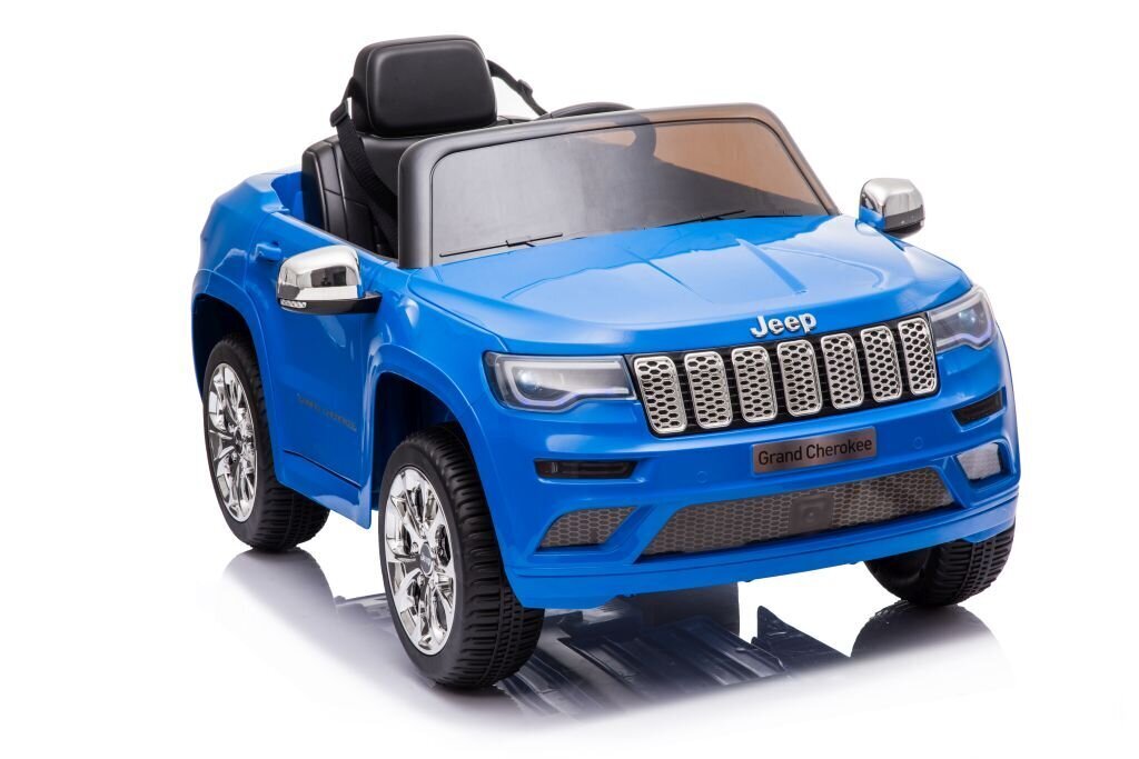 Yksipaikkainen sähköauto Jeep Grand Cherokee, sininen hinta ja tiedot | Lasten sähköautot | hobbyhall.fi