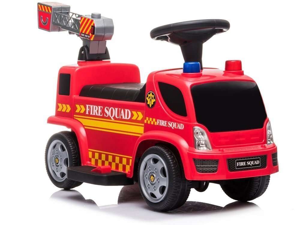 Sähköinen paloauto, punainen hinta ja tiedot | Lasten sähköautot | hobbyhall.fi