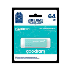 USB3.0-muistitikku 64 GB Goodram UME3-0640CRR11 hinta ja tiedot | Goodram Tietokoneet ja pelaaminen | hobbyhall.fi