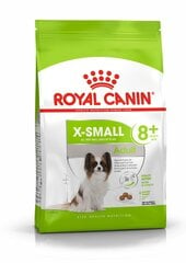 Royal Canin X-Small Adult 8+, 1,5 kg. hinta ja tiedot | Koiran kuivaruoka | hobbyhall.fi