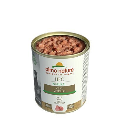 Almo Nature HFC Natural, koirille, vasikanliha, 290 g hinta ja tiedot | Koiran märkäruoka | hobbyhall.fi