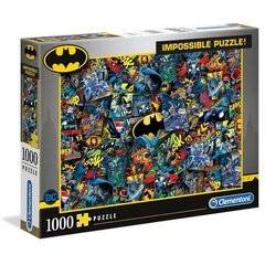 Clementoni DC Comics Batman Impossible, 1000 osaa hinta ja tiedot | Palapelit | hobbyhall.fi