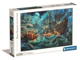 Palapeli Clementon Pirates Battle, 6000 o, hinta ja tiedot | Palapelit | hobbyhall.fi