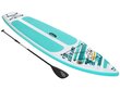 Puhallettava pehmustepöytä Bestway Stand Up Aqua Glider, 320 cm hinta ja tiedot | Puhallettavat vesilelut ja uima-asusteet | hobbyhall.fi