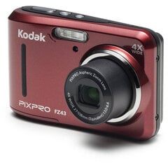 Kodak PixPro FZ43, Red hinta ja tiedot | Kamerat | hobbyhall.fi