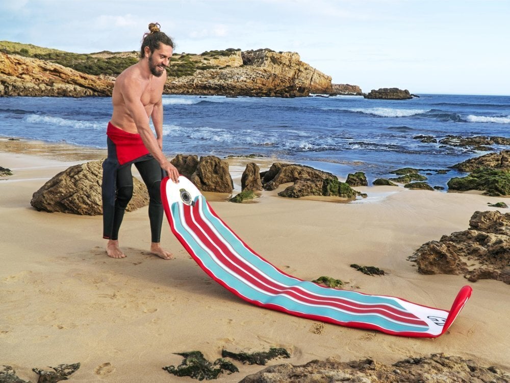 Ilmatäytteinen surffilauta Bestway Compact Surf, 243 cm hinta ja tiedot | SUP-laudat | hobbyhall.fi