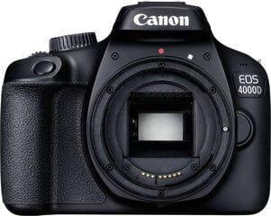 Canon EOS 4000D Runko, musta hinta ja tiedot | Canon Kamerat ja tarvikkeet | hobbyhall.fi