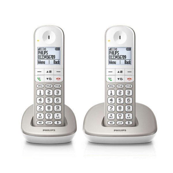 Philips XL4902S, hopeinen hinta ja tiedot | Lankapuhelimet | hobbyhall.fi