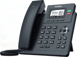 Yealink YE-T31P, musta hinta ja tiedot | Lankapuhelimet | hobbyhall.fi