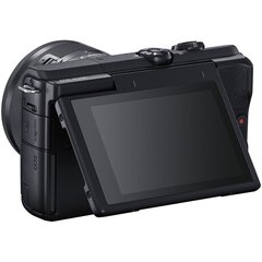 Canon EOS M200 + EF-M 15-45mm IS STM, musta hinta ja tiedot | Kamerat | hobbyhall.fi