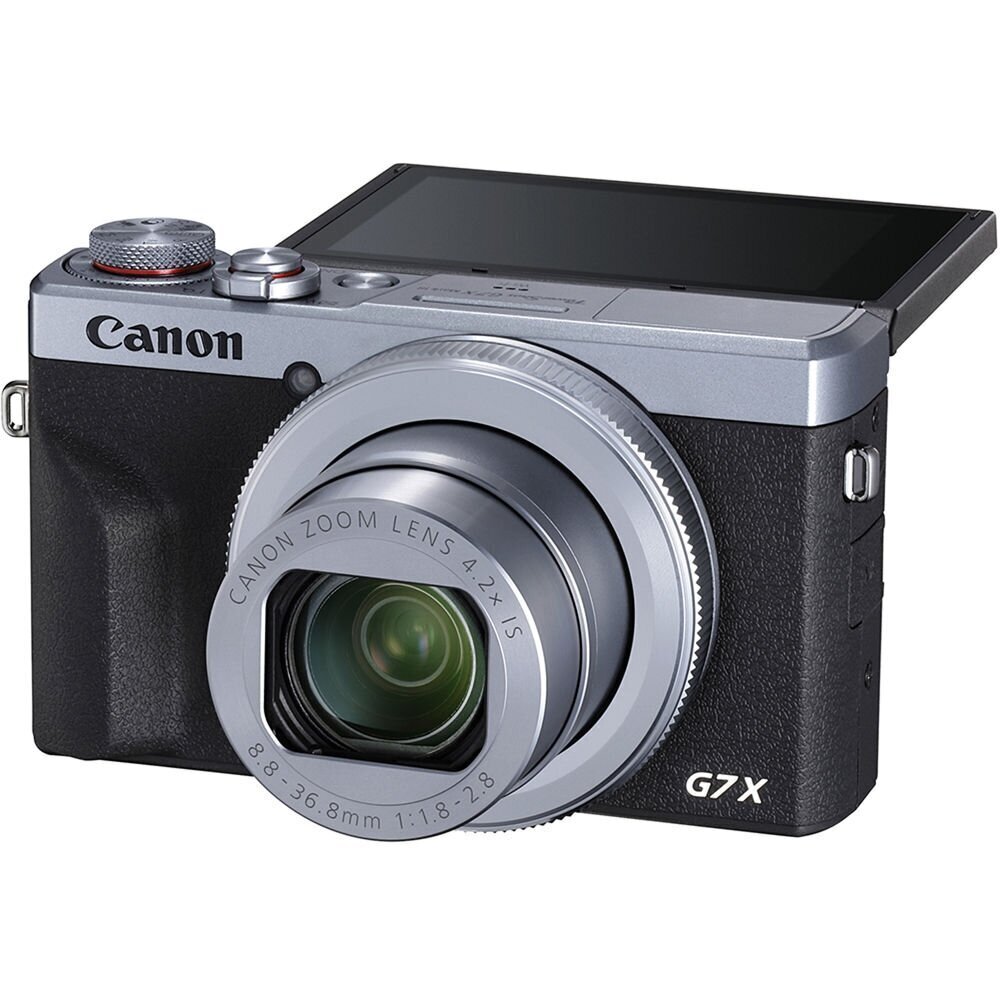 Canon PowerShot G7 X Mark III (Silver) hinta ja tiedot | Kamerat | hobbyhall.fi