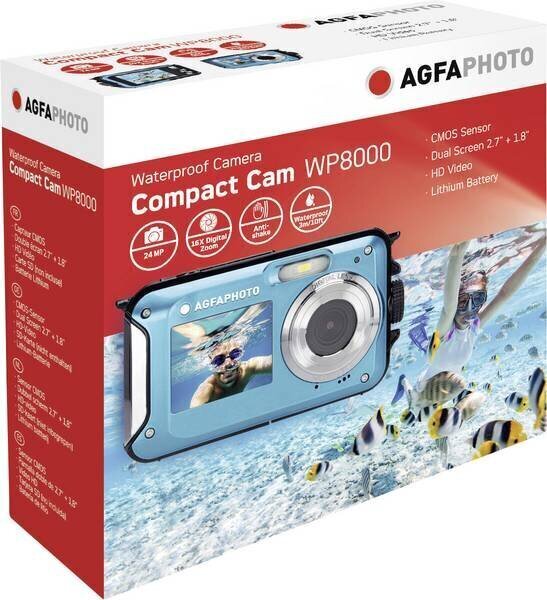 AgfaPhoto Realishot WP8000 hinta ja tiedot | Kamerat | hobbyhall.fi