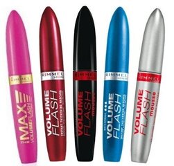 Rimmel London Mascara Volume Flash X10 ripsiväri 8 ml, 001 Extreme Black hinta ja tiedot | Silmämeikit | hobbyhall.fi